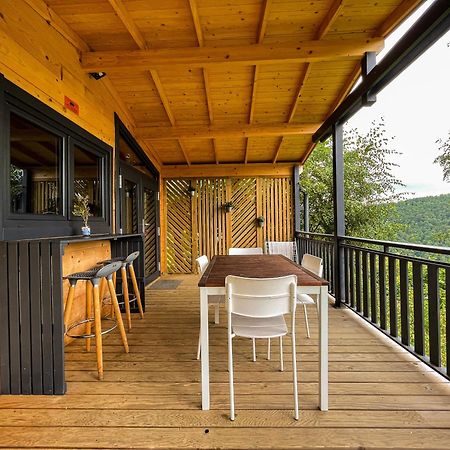 Chalet Nature Sur La Vallee De La Truyere Neuvéglise Exteriör bild