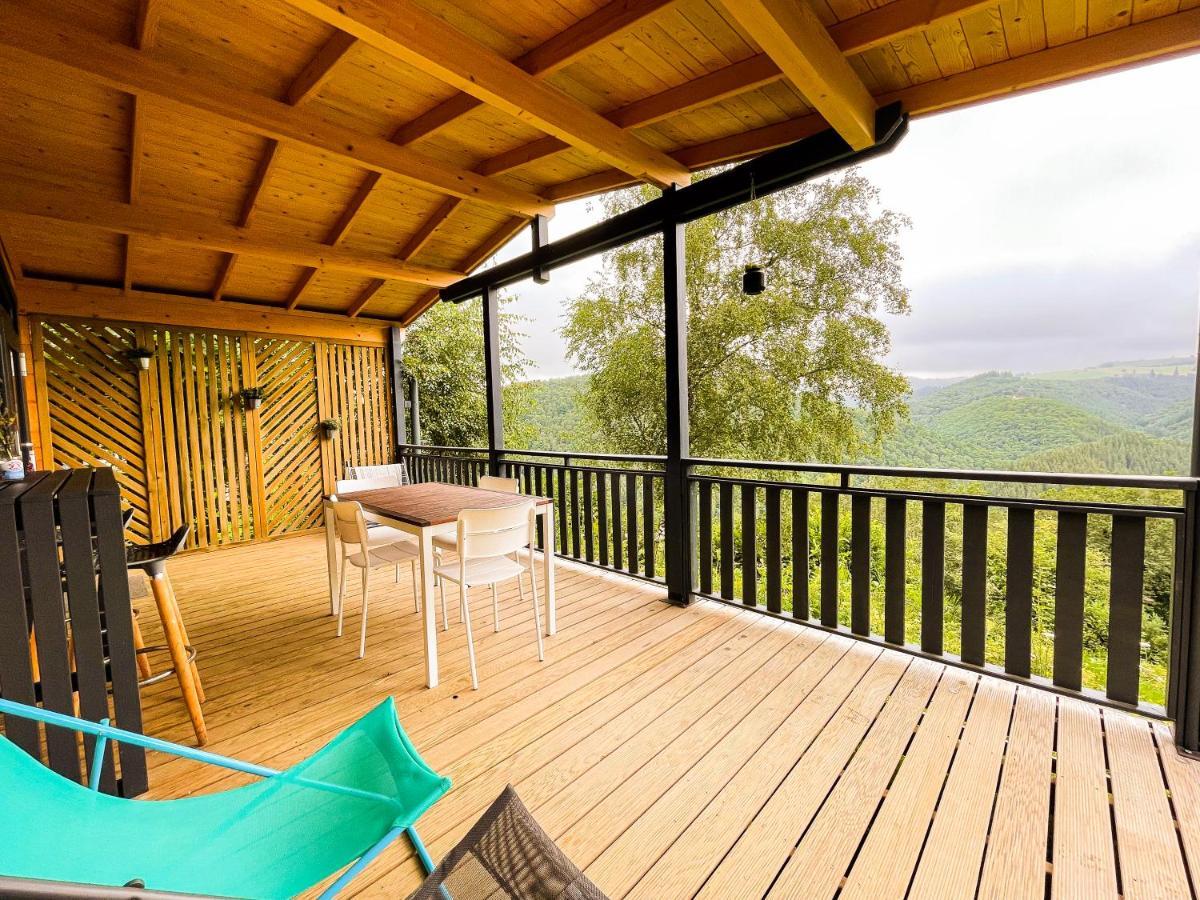 Chalet Nature Sur La Vallee De La Truyere Neuvéglise Exteriör bild
